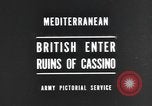 Standbild Re-enactment von Infanteristen des 24 Neuseeland Bataillon Italien, 1944, aus Sekunde 7 historischem Filmmaterial Videoclip 65675058848
