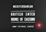 Standbild Re-enactment von Infanteristen des 24 Neuseeland Bataillon Italien, 1944, aus Sekunde 8 historischem Filmmaterial Videoclip 65675058848