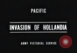 Standbild alliierten Truppen Hollandia Indonesien, 1944, aus Sekunde 3 historischem Filmmaterial Videoclip 65675058849