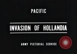 Standbild alliierten Truppen Hollandia Indonesien, 1944, aus Sekunde 6 historischem Filmmaterial Videoclip 65675058849