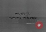 Image flottant bouteur du réservoir Florida United States USA, 1945, de la seconde 9 séquences d'archives historiques vidéo 65675058860