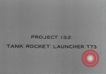 Standbild tank Rocket Launcher Florida United States USA, 1945, aus Sekunde 5 historischem Filmmaterial Videoclip 65675058862