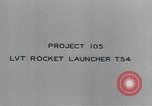 Image of T 54 rocket launcher Florida United States USA, 1945, second 4 stock footage video 65675058863