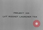 Image of T 54 rocket launcher Florida United States USA, 1945, second 5 stock footage video 65675058863
