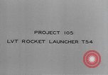 Image of T 54 rocket launcher Florida United States USA, 1945, second 6 stock footage video 65675058863