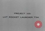 Image of T 54 rocket launcher Florida United States USA, 1945, second 7 stock footage video 65675058863