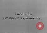 Image of T 54 rocket launcher Florida United States USA, 1945, second 8 stock footage video 65675058863