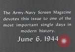Image of Allied soldiers European Theater, 1944, second 31 stock footage video 65675058870