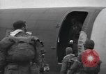 Image of 502nd Parachute Infantry Regiment of 101st Airborne departs for D-Day  England United Kingdom, 1944, second 15 stock footage video 65675058881