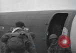 Image of 502nd Parachute Infantry Regiment of 101st Airborne departs for D-Day  England United Kingdom, 1944, second 25 stock footage video 65675058881