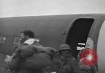 Image of 502nd Parachute Infantry Regiment of 101st Airborne departs for D-Day  England United Kingdom, 1944, second 26 stock footage video 65675058881