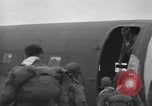Image of 502nd Parachute Infantry Regiment of 101st Airborne departs for D-Day  England United Kingdom, 1944, second 28 stock footage video 65675058881