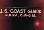 Standbild United States Coast Guard Atlantik, 1944, aus Sekunde 62 historischem Filmmaterial Videoclip 65675058888