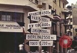 Immagine di Segno rivolto verso le principali città del mondo Casablanca in Marocco, 1944, secondo 9 filmato di repertorio 65675058907