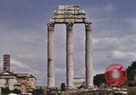 Standbild Ruinen des Forum Romanum Rom Italien, 1944, aus Sekunde 30 historischem Filmmaterial Videoclip 65675058910