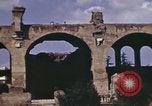 Standbild Ruinen des Forum Romanum Rom Italien, 1944, aus Sekunde 54 historischem Filmmaterial Videoclip 65675058910