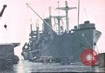 Standbild Liberty Schiffe Hawaii USA, 1945, aus Sekunde 1 historischem Filmmaterial Videoclip 65675058917