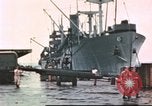 Standbild Liberty Schiffe Hawaii USA, 1945, aus Sekunde 42 historischem Filmmaterial Videoclip 65675058917