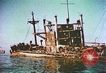 Image of damaged ship Manila Philippines, 1945, second 3 stock footage video 65675058923