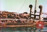 Image of damaged ship Manila Philippines, 1945, second 15 stock footage video 65675058923