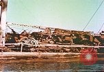 Image of damaged ship Manila Philippines, 1945, second 19 stock footage video 65675058923