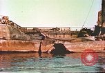 Image of damaged ship Manila Philippines, 1945, second 27 stock footage video 65675058923