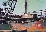 Image of damaged ship Manila Philippines, 1945, second 8 stock footage video 65675058924