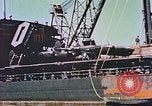 Image of damaged ship Manila Philippines, 1945, second 11 stock footage video 65675058924