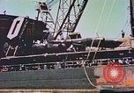 Image of damaged ship Manila Philippines, 1945, second 13 stock footage video 65675058924
