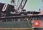 Image of damaged ship Manila Philippines, 1945, second 14 stock footage video 65675058924