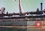 Image of damaged ship Manila Philippines, 1945, second 22 stock footage video 65675058924