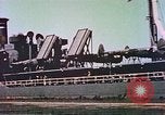 Image of damaged ship Manila Philippines, 1945, second 25 stock footage video 65675058924
