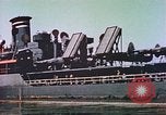 Image of damaged ship Manila Philippines, 1945, second 26 stock footage video 65675058924