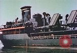 Image of damaged ship Manila Philippines, 1945, second 28 stock footage video 65675058924