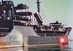 Image of damaged ship Manila Philippines, 1945, second 34 stock footage video 65675058924