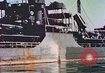 Image of damaged ship Manila Philippines, 1945, second 35 stock footage video 65675058924