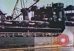 Image of damaged ship Manila Philippines, 1945, second 37 stock footage video 65675058924