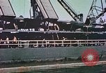 Image of damaged ship Manila Philippines, 1945, second 41 stock footage video 65675058924