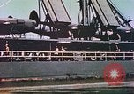 Image of damaged ship Manila Philippines, 1945, second 43 stock footage video 65675058924