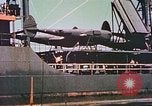 Image of damaged ship Manila Philippines, 1945, second 46 stock footage video 65675058924