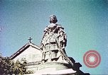 Image of damaged cathedral Manila Philippines, 1945, second 5 stock footage video 65675058926