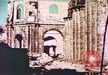 Image of damaged cathedral Manila Philippines, 1945, second 13 stock footage video 65675058926