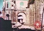 Image of damaged cathedral Manila Philippines, 1945, second 18 stock footage video 65675058926