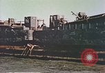 Image of damaged landing crafts Manila Philippines, 1945, second 4 stock footage video 65675058932