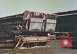 Image of damaged landing crafts Manila Philippines, 1945, second 13 stock footage video 65675058932