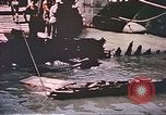 Image of damaged landing crafts Manila Philippines, 1945, second 47 stock footage video 65675058932