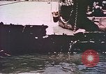Image of damaged landing crafts Manila Philippines, 1945, second 51 stock footage video 65675058932