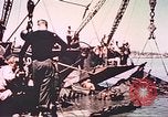 Image of damaged landing crafts Manila Philippines, 1945, second 54 stock footage video 65675058932
