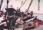 Image of damaged landing crafts Manila Philippines, 1945, second 55 stock footage video 65675058932