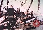 Image of damaged landing crafts Manila Philippines, 1945, second 56 stock footage video 65675058932